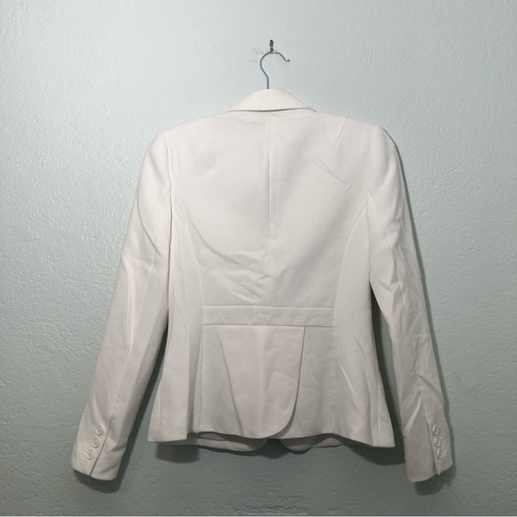 TRINA TURK Wo Marat Twill Blazer - White - Picture 2 of 3